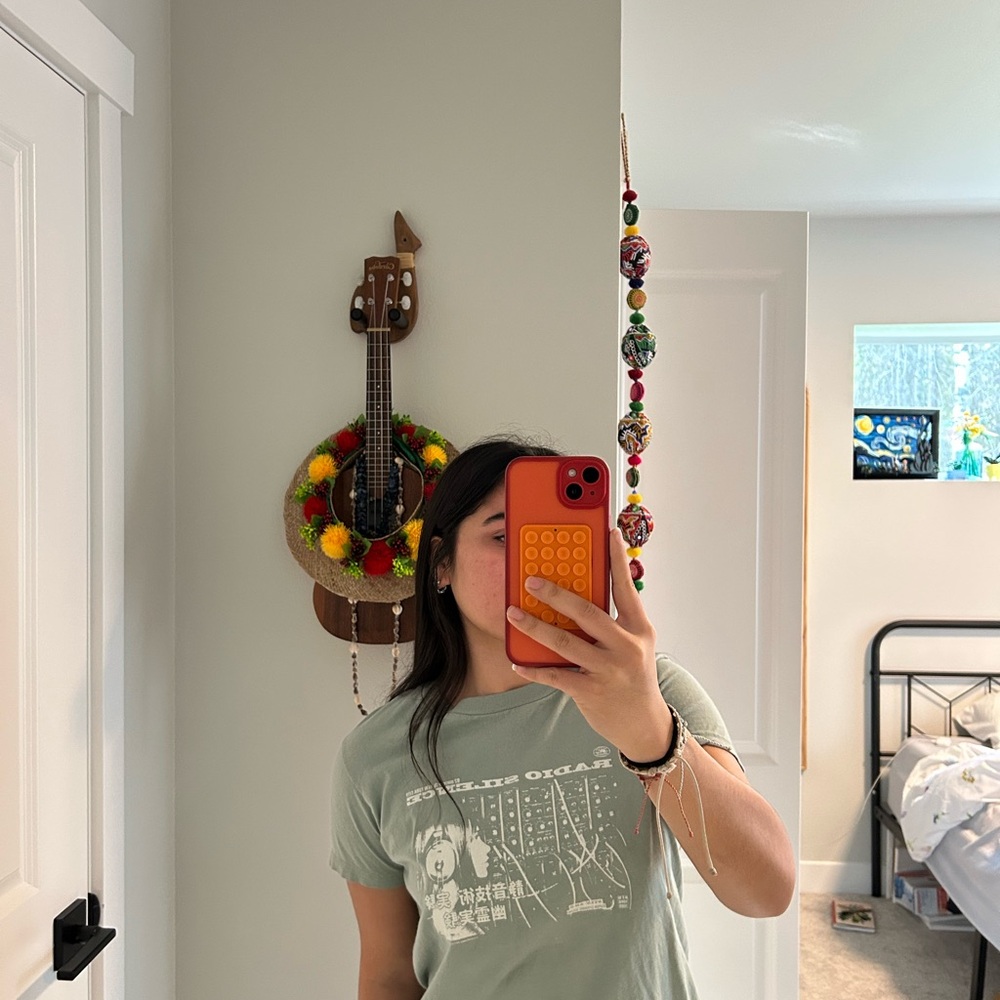 Brandy Melville Olive T-Shirt